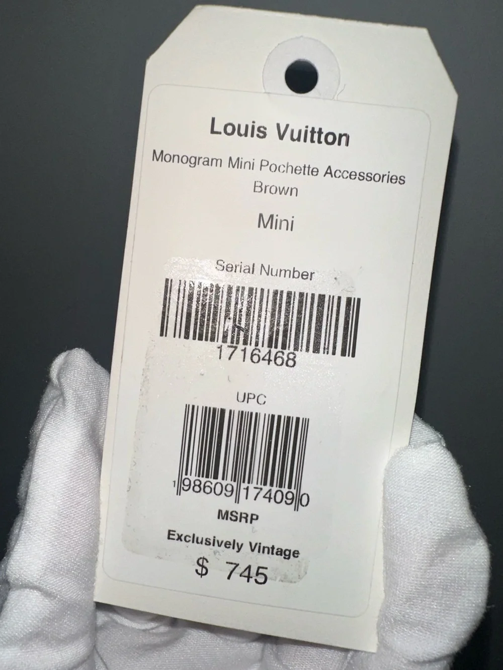 Louis Vuitton Mini Pochette Accessoires Monogram Canvas | FL0095 | Pre-Loved